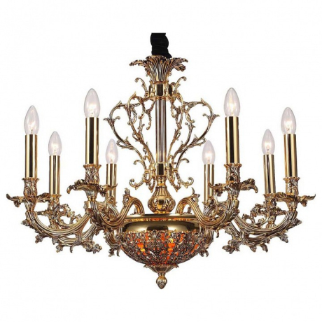 Подвесная люстра Lucia Tucci Firrnze FIRENZE 1780.8.2 antique gold 