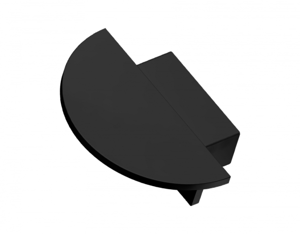 4шт. Заглушка для встраиваемого алюминиевого профиля GP1001 Ambrella light ILLUMINATION Alum GP8120 