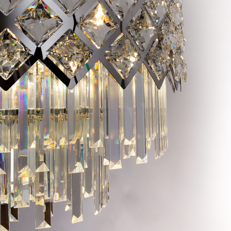 Люстра подвесная с лампочками Arte lamp A1006SP-10CC+Lamps 