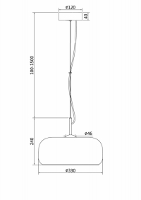 Подвесной светильник Maytoni Madmen MOD127PL-L6SG