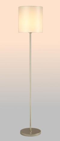 Витринный образец!  <277540> Торшер Crystal Lux SERGIO PT1 NICKEL