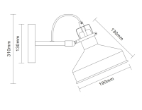 WML-425 С71 Бра настенное Camelion Amsterdam 13022