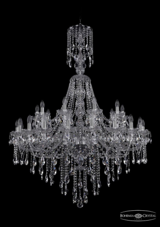 1415/20+10/400/XL-154/Ni Подвесная люстра Bohemia Ivele Crystal 