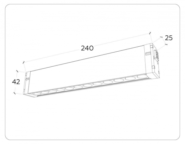 Накладной светильник Ambrella Light GL GL1302 