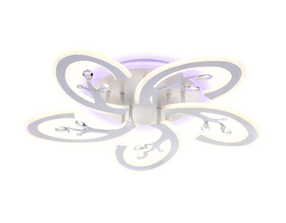 Потолочная светодиодная люстра с ПДУ (Радио 2.4G) Ambrella light Original FA512 (00-00003303) 