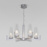 Подвесная люстра Eurosvet Arganie 60133/6 серебро 