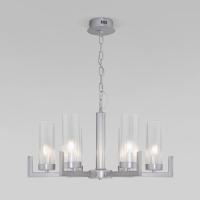 Подвесная люстра Eurosvet Arganie 60133/6 серебро