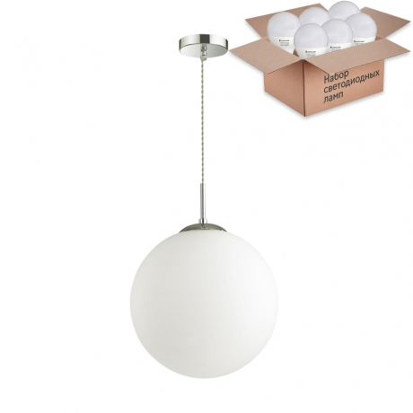 Подвесной светильник с лампочкой Lumion Summer 4543/1A+Lamps E27 P45 