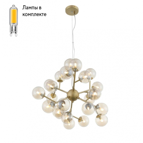 Люстра подвесная с Led лампочками в комплекте ST Luce SL438.203.24+Lamps 