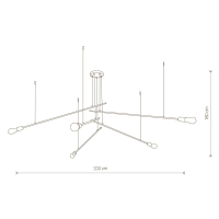 Подвесной светильник Nowodvorski Pile 9127