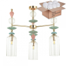 Люстра на штанге с лампочками Odeon Light Bizet 4855/3C+Lamps E14 P45 