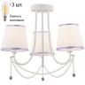 Потолочная люстра с лампочками Velante 314-007-03+Lamps E14 Свеча 