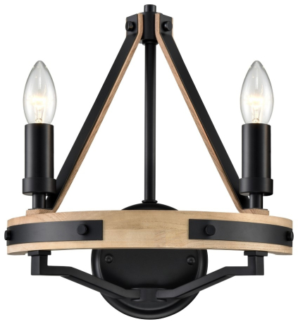 Бра с лампочками Wertmark WE586.02.021+Lamps 