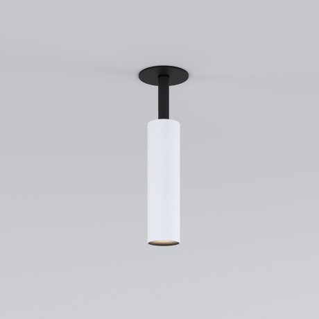 Встраиваемый светодиодный спот Elektrostandard Diffe 25040/Led белый/черный (a058228) 