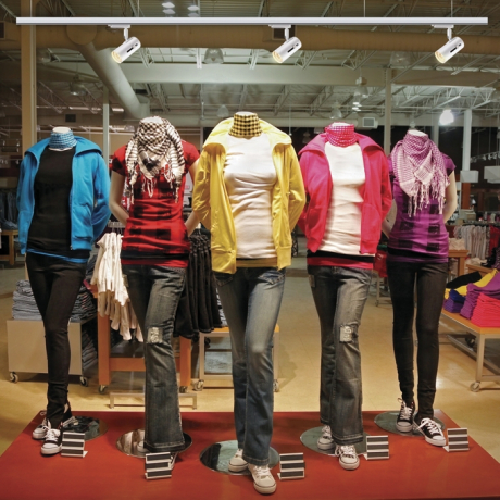 Однофазный светильник для шинопровода со светодиодной лампочкой GU10, комплект от Lustrof. №141710-644491 