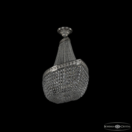Люстра на штанге Bohemia Ivele Crystal 19283/H1/80IV Ni 