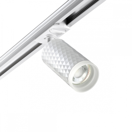 Однофазный светильник для шинопровода со светодиодной лампочкой GU10, комплект от Lustrof. №369519-647279 