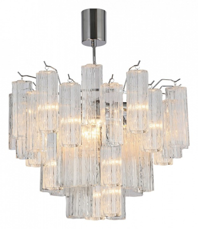 Люстра на штанге ILLUMICO  IL0179-8C-39 CR CL 