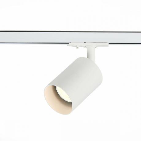 Светильник трекового однофазного шинопровода с Led лампочками в комплекте ST Luce ST302.506.01+Lamps 