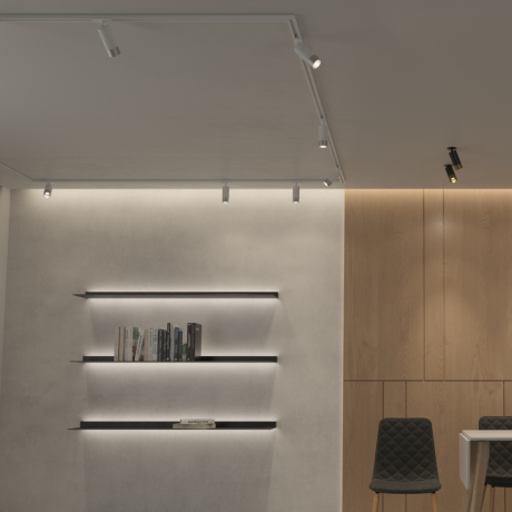 Однофазный светильник для трека Slim Novotech 370862 