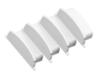 4шт. Заглушка для накладного алюминиевого профиля GP1500 Ambrella light ILLUMINATION Alum GP8180