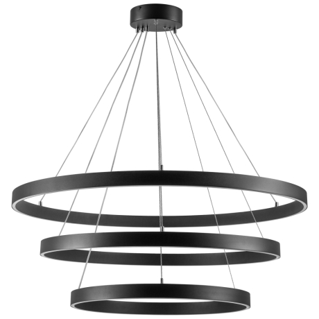 Подвесная диммируемая люстра с пультом ДУ Saturno Lightstar 748227 