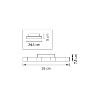 Люстра потолочная Favo Lightstar 750072