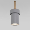 Подвесной светильник 50264/1 серый Eurosvet (a064972) 