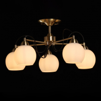 Люстра потолочная с лампочками DeMarkt 220014305+Lamps