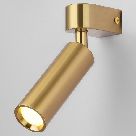 Бра Eurosvet Pitch 20143/1 LED латунь 