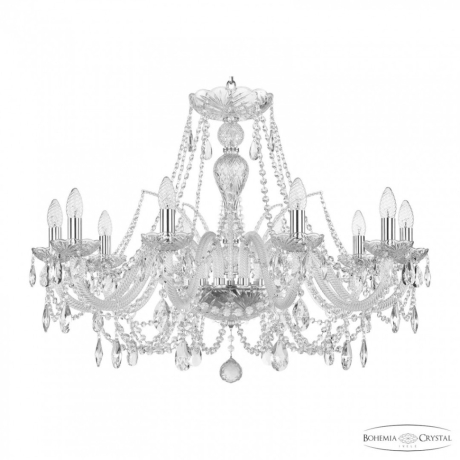 Подвесная люстра Bohemia Ivele Crystal 105 105/10/300 Ni 