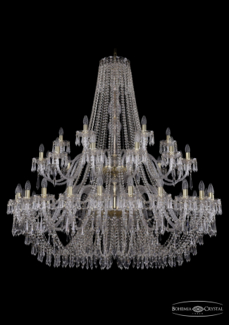 1403/24+12+6/530/2d/G Подвесная люстра Bohemia Ivele Crystal 