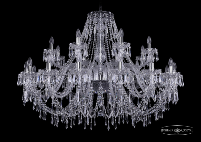 1403/16+8/460/Ni Подвесная люстра Bohemia Ivele Crystal 