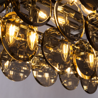 Подвесная люстра со светодиодными лампочками E14 , комплект от Lustrof. №284417-622949