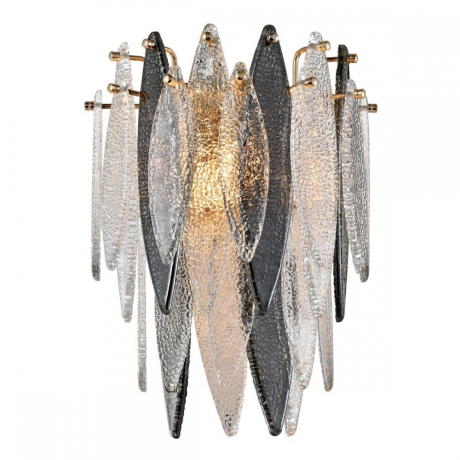 Светильник настенный с лампочкой iLamp W2543-1 GD+Lamps 