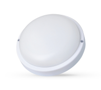 Ultraflash LBF-0312 C01 (Св-к LED влагозащищённый, 12 Вт, IP65, 220В, 4000К, круг) (15338)