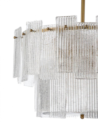 Люстра на штанге  Indigo Inverno 12013/6R Brass 