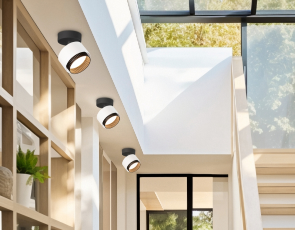 Настенно-потолочный поворотный спот Ambrella light Techno Spot Techno family TN71279 