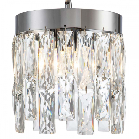 Подвесной светильник Indigo Anna 12029/2P Chrome V000389 