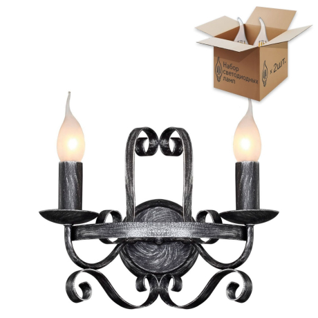 Бра с лампочками F-Promo Palermo 2162-2W+Lamps 