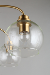 Люстра на штанге с лампочками Omnilux OML-68107-07+Lamps