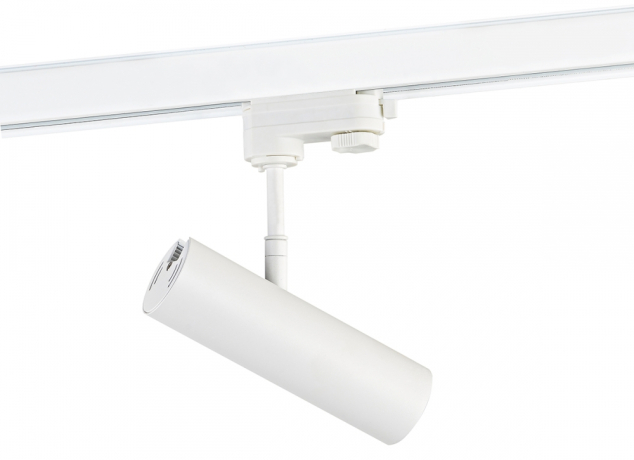 Трехфазный LED светильник 10W 3000К для трека Hubble Donolux DL18866/10W Track W Dim 