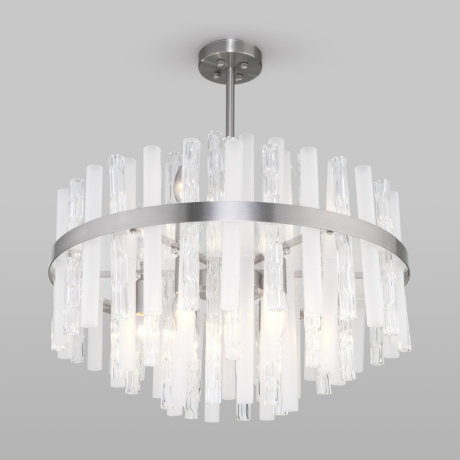 Светодиодная люстра с управлением Wi-Fi Bogate's 367/9 Smart никель 