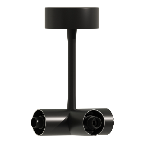 ST1602.459.00 Потолочный токопроводящий Т-коннектор ST-Luce Черный 