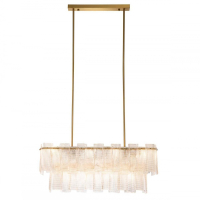 Люстра на штанге Indigo Inverno 12013/12R Brass