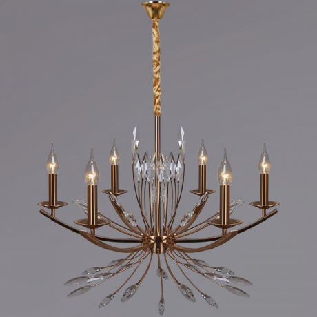 Подвесная люстра ILLUMICO  IL2307-6POR-39 GD 