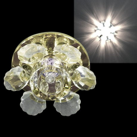 Встраиваемый светильник Sneha  2022/B G9 CR+YL 