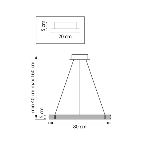 Подвесная люстра Rotonda Lightstar 736287 