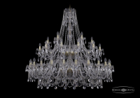 1411/24+12+6/530/2d/G Подвесная люстра Bohemia Ivele Crystal