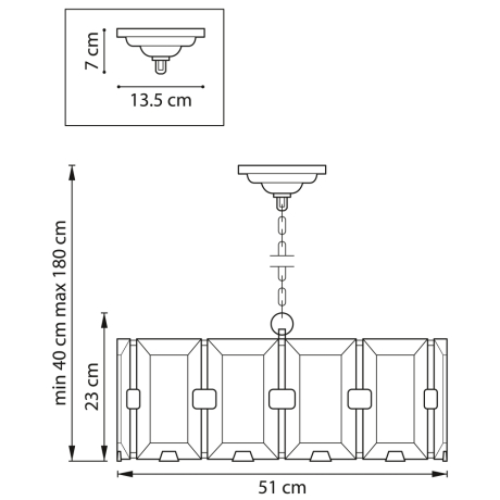 Подвесной светильник Lightstar Novara 713267 